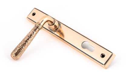 Hammered Newbury Slimline Espag. Lock Set by From The Anvil