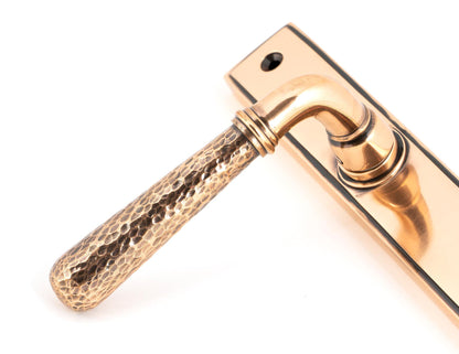 Hammered Newbury Slimline Espag. Lock Set by From The Anvil