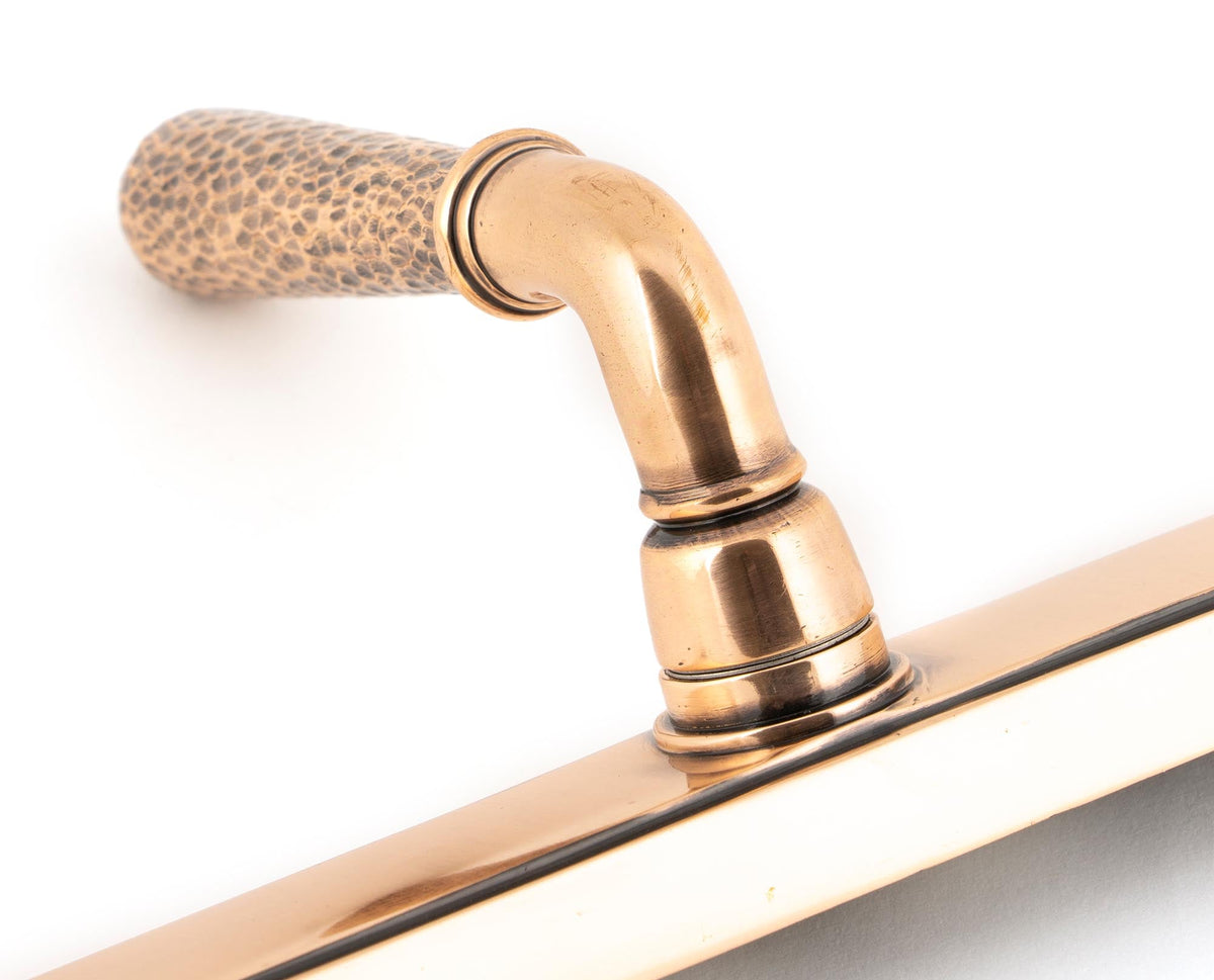 Hammered Newbury Slimline Espag. Lock Set by From The Anvil