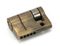 From The Anvil's Aged Brass 5 Pin Single Cylinder