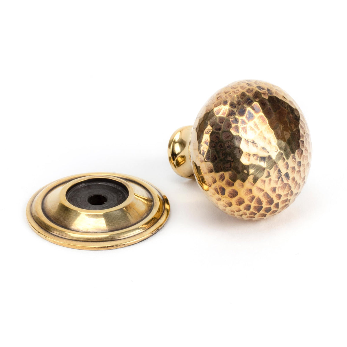 Hammered Mushroom Cabinet Knob by From The Anvil