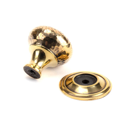 Hammered Mushroom Cabinet Knob by From The Anvil