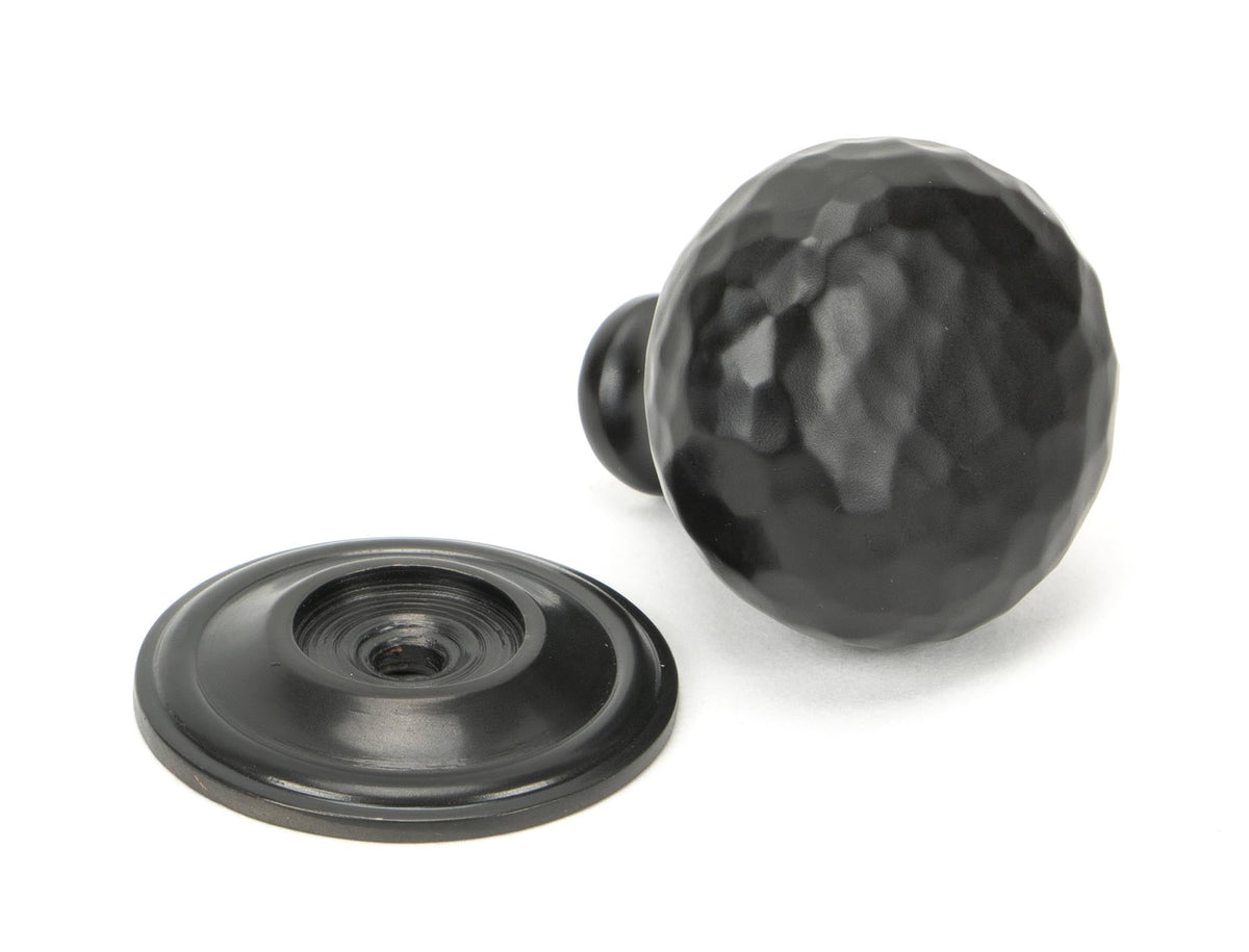 Hammered Mushroom Cabinet Knob by From The Anvil