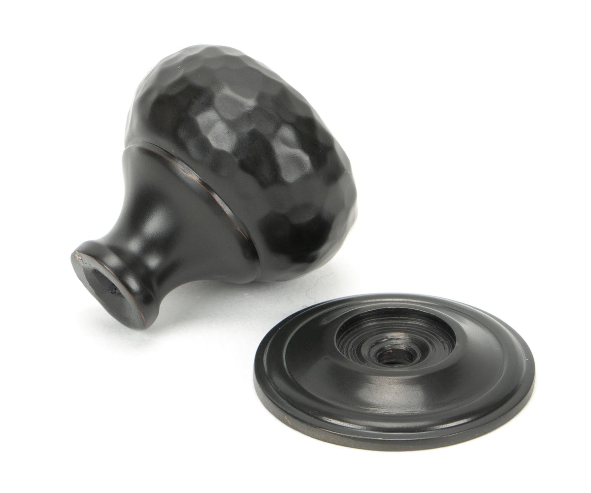 Hammered Mushroom Cabinet Knob by From The Anvil