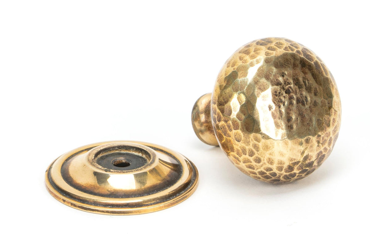 Hammered Mushroom Cabinet Knob by From The Anvil