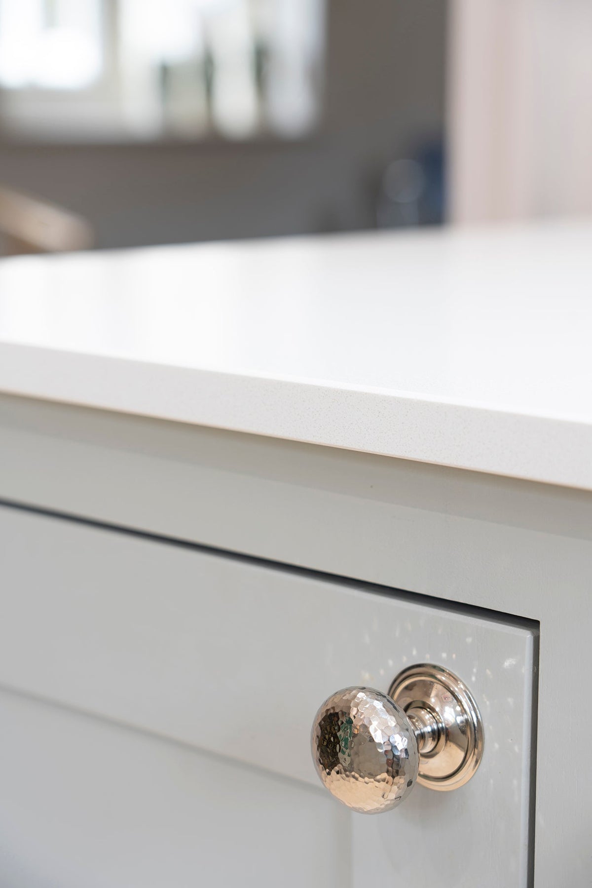 Hammered Mushroom Cabinet Knob by From The Anvil