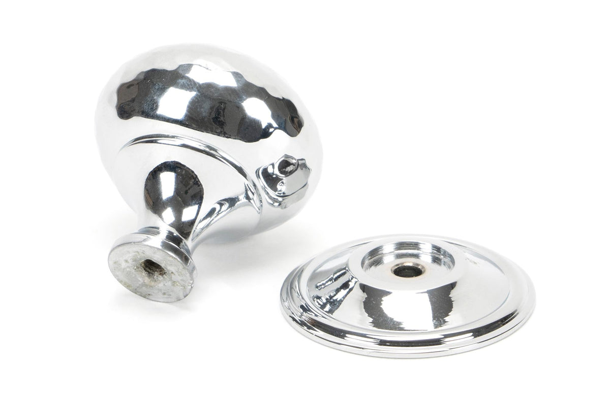 Hammered Mushroom Cabinet Knob by From The Anvil