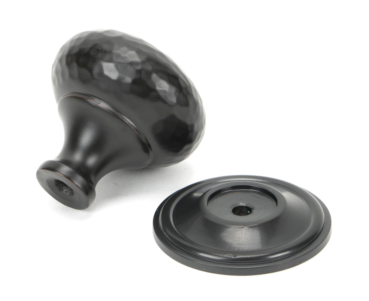 Hammered Mushroom Cabinet Knob by From The Anvil