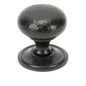 From The Anvil's Aged Bronze Hammered Mushroom Cabinet Knob