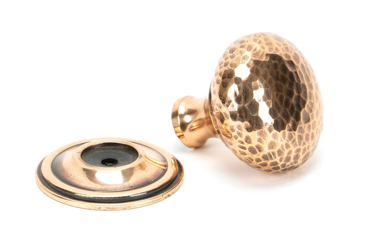 Hammered Mushroom Cabinet Knob by From The Anvil