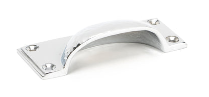 Hammered Art Deco Drawer Pull by From The Anvil