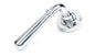 From The Anvil's Polished Chrome Newbury Lever on Rose Set (Sprung)