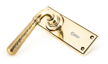 Hammered Newbury Lever Lock Set by From The Anvil