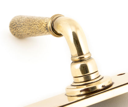 Hammered Newbury Lever Euro Lock Set by From The Anvil