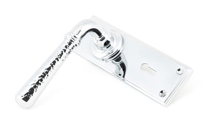 Hammered Newbury Lever Lock Set by From The Anvil