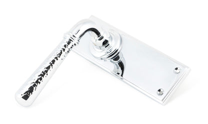 Hammered Newbury Lever Latch Set by From The Anvil