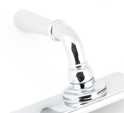 Hammered Newbury Lever Bathroom Set by From The Anvil