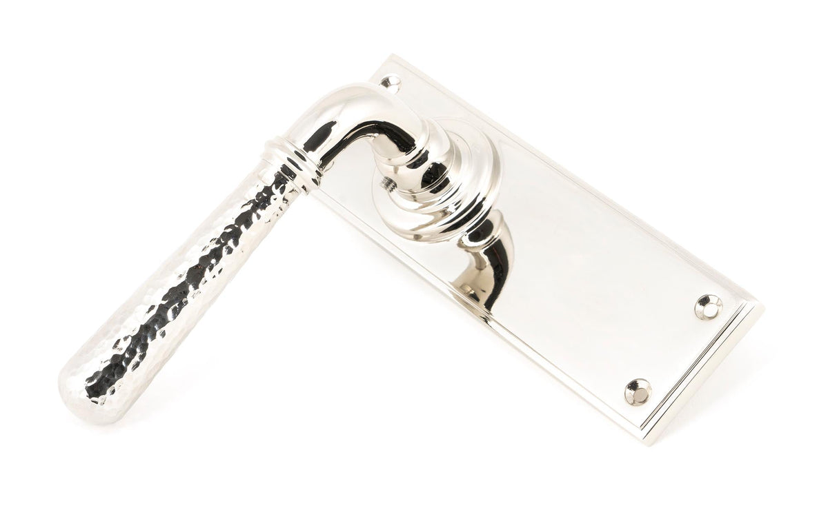Hammered Newbury Lever Latch Set by From The Anvil