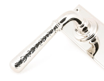 Hammered Newbury Lever Euro Lock Set by From The Anvil