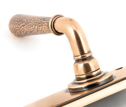 Hammered Newbury Lever Lock Set by From The Anvil