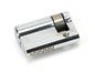 From The Anvil's Polished Chrome 5 Pin Single Cylinder