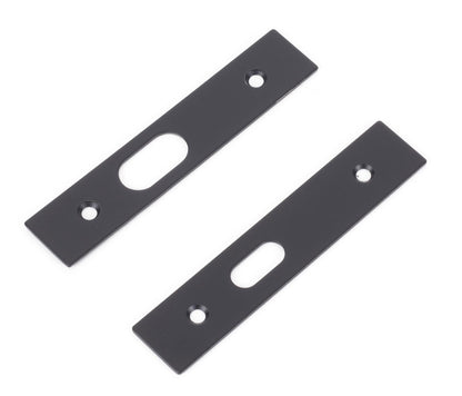 Black Sliding/Pocket Door Locking Kit by From The Anvil