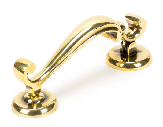From The Anvil's Aged Brass Doctor Door Knocker