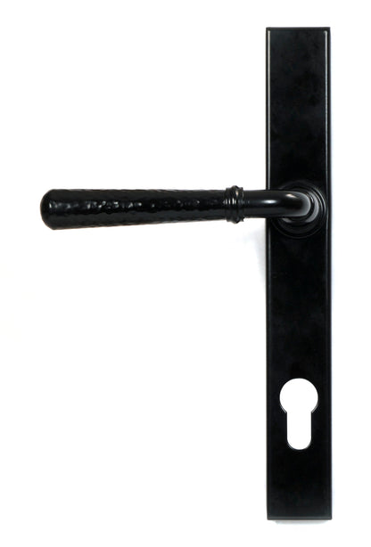 Hammered Newbury Slimline Espag. Lock Set by From The Anvil