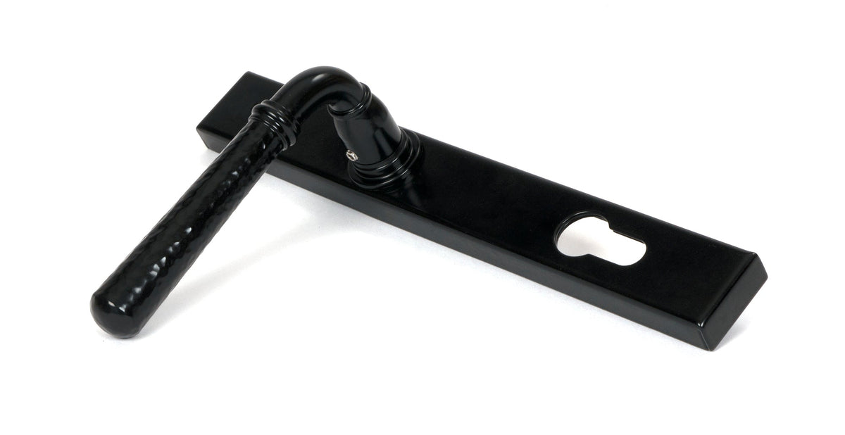 Hammered Newbury Slimline Espag. Lock Set by From The Anvil