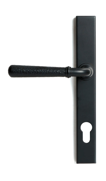 Hammered Newbury Slimline Espag. Lock Set by From The Anvil