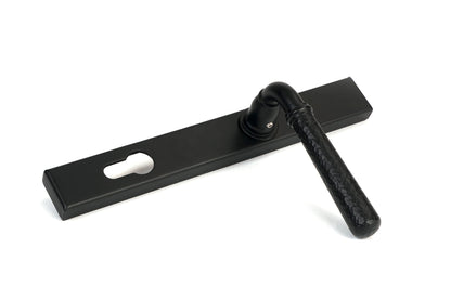 Hammered Newbury Slimline Espag. Lock Set by From The Anvil