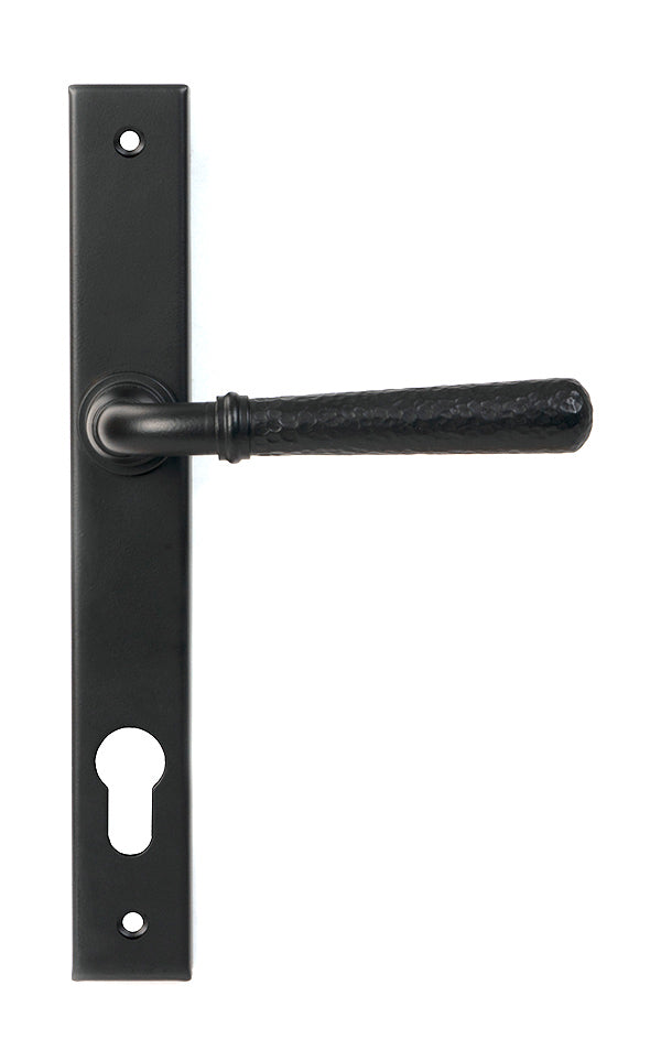 From The Anvil, Hammered Newbury Slimline Espag. Lock Set, Window Hardware, Espagnolette