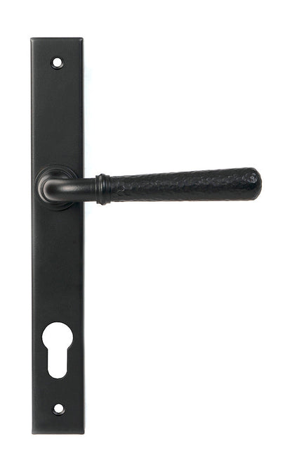 From The Anvil, Hammered Newbury Slimline Espag. Lock Set, Window Hardware, Espagnolette