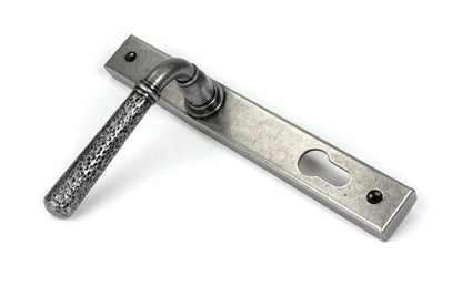 Hammered Newbury Slimline Espag. Lock Set by From The Anvil