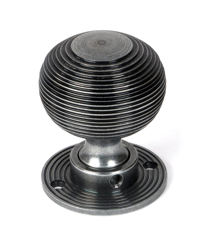 Heavy Beehive Mortice/Rim Knob Set by From The Anvil