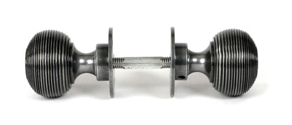 Heavy Beehive Mortice/Rim Knob Set by From The Anvil
