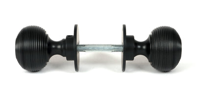 Heavy Beehive Mortice/Rim Knob Set by From The Anvil