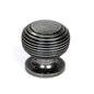 From The Anvil's Pewter Patina Beehive Cabinet Knob