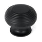 From The Anvil's Matt Black Beehive Cabinet Knob