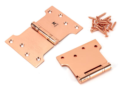 Parliament Hinges SS (pair) by From The Anvil