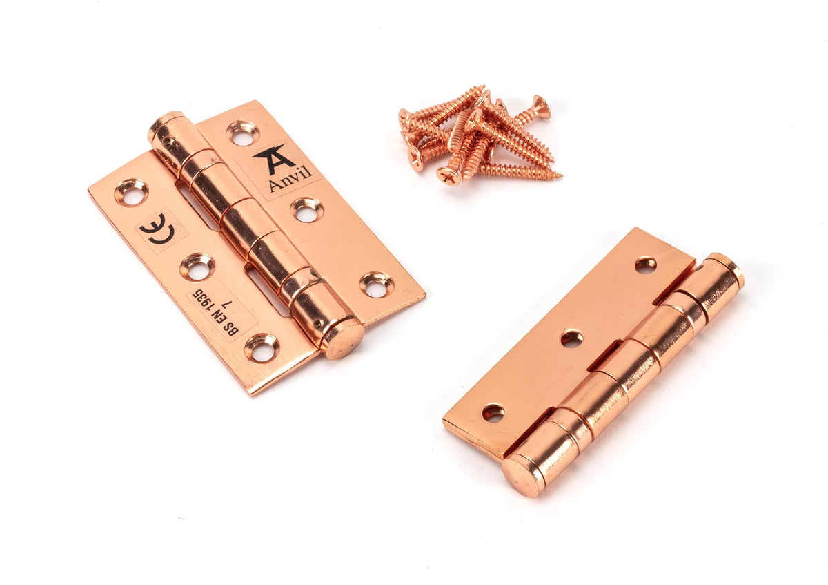 Ball Bearing Butt Hinge (pair) SS by From The Anvil