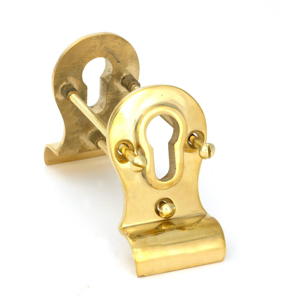 50mm Euro Door Pull (Back to Back Fixings) by From The Anvil