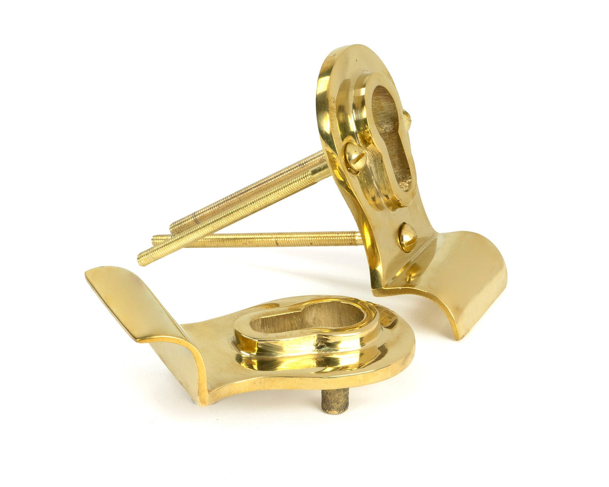 50mm Euro Door Pull (Back to Back Fixings) by From The Anvil