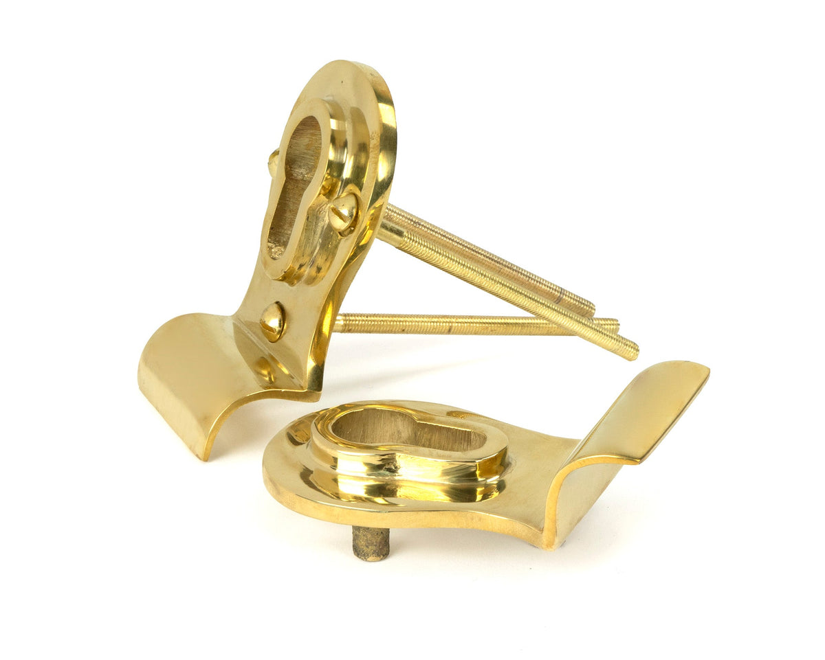 50mm Euro Door Pull (Back to Back Fixings) by From The Anvil