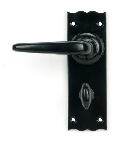 Oak Lever Bathroom Set by From The Anvil
