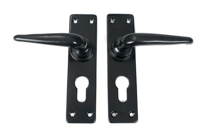 Smooth Lever Euro Lock Set by From The Anvil