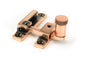 From The Anvil's Polished Bronze Brompton Quadrant Fastener - Narrow