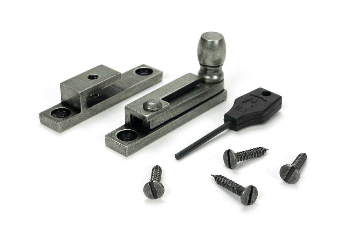 Mushroom Quadrant Fastener - Narrow by From The Anvil