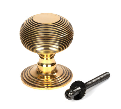 Beehive Centre Door Knob by From The Anvil