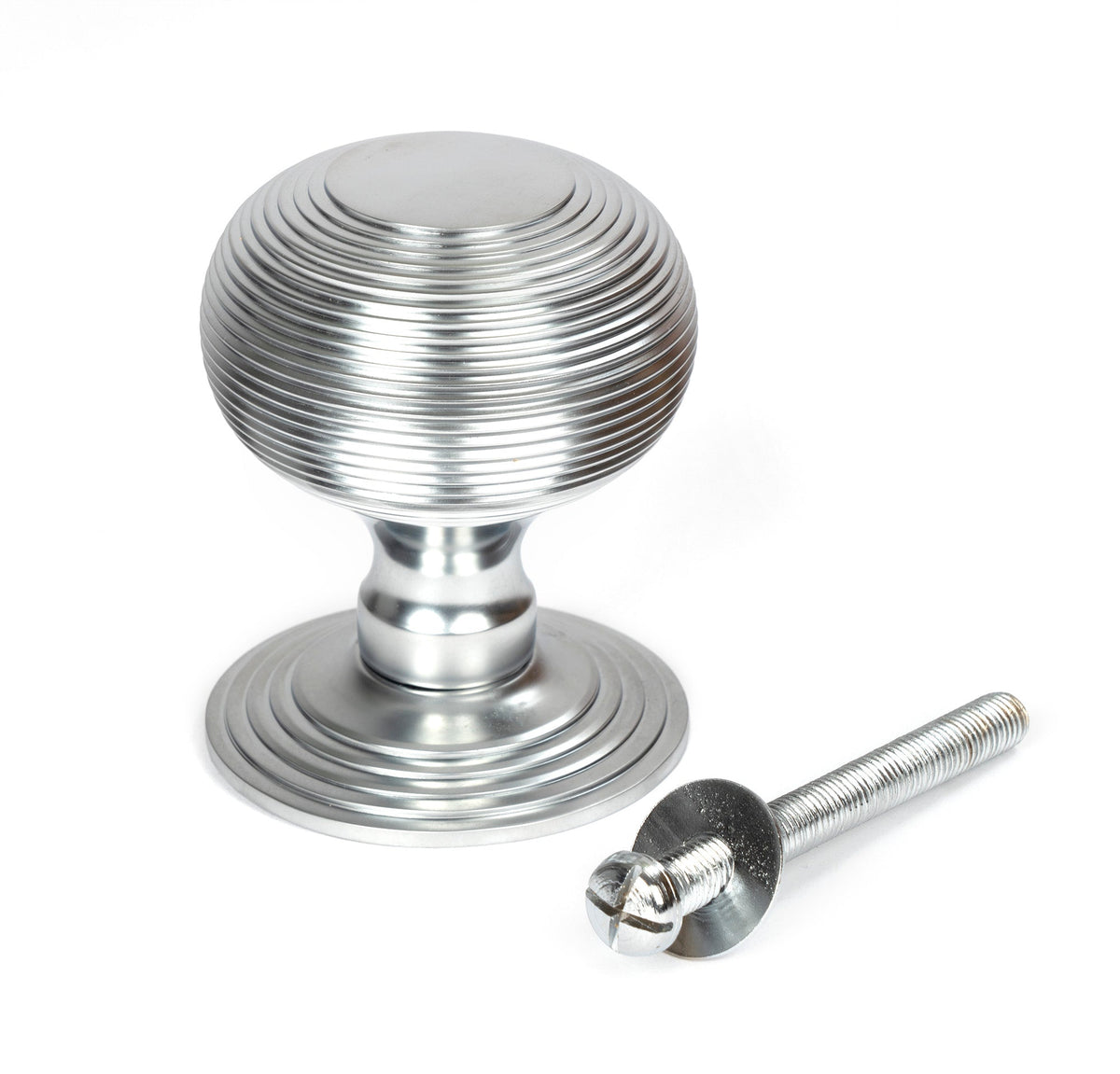 Beehive Centre Door Knob by From The Anvil